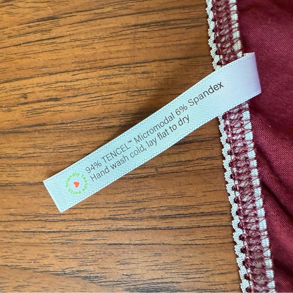 Rat Boi SET Burgundy Long Sleeve bolaro (L) and tube top (M) - Picture 6 of 9